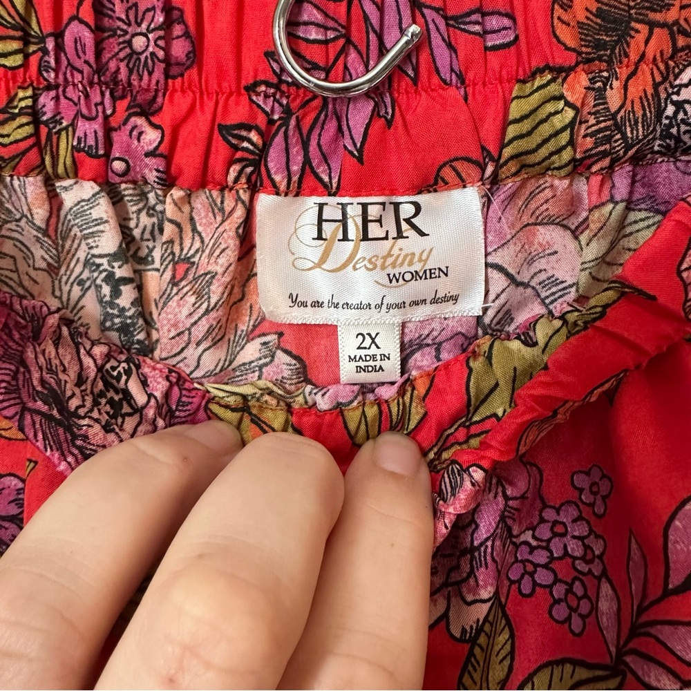 Beautiful Floral Maxi Skirt